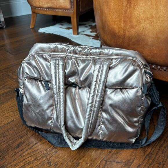 Calpak Luka Duffel Bag Bronze and Belt Bag Carry On Travel Women’s - Picture 2 of 12